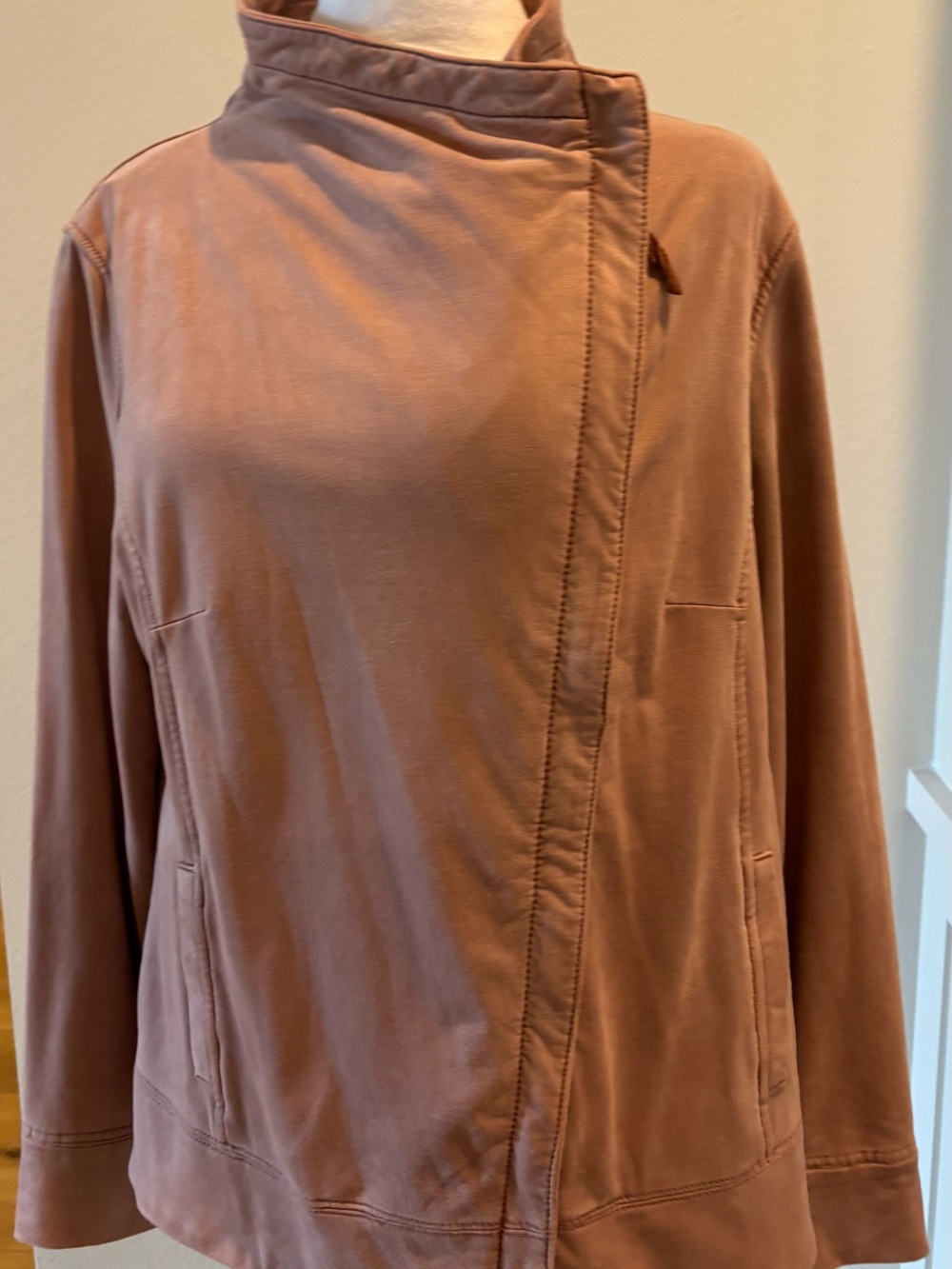 Marrakech NWT ultra suede jacket size large rose pink